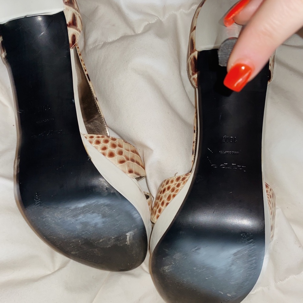 Alligator/Reptile Heels !! (Barely Worn) - image 6